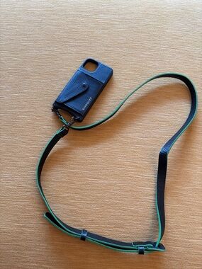 Bandolier iPhone 13 green and black case